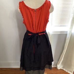 Orange and black Maeve Medium